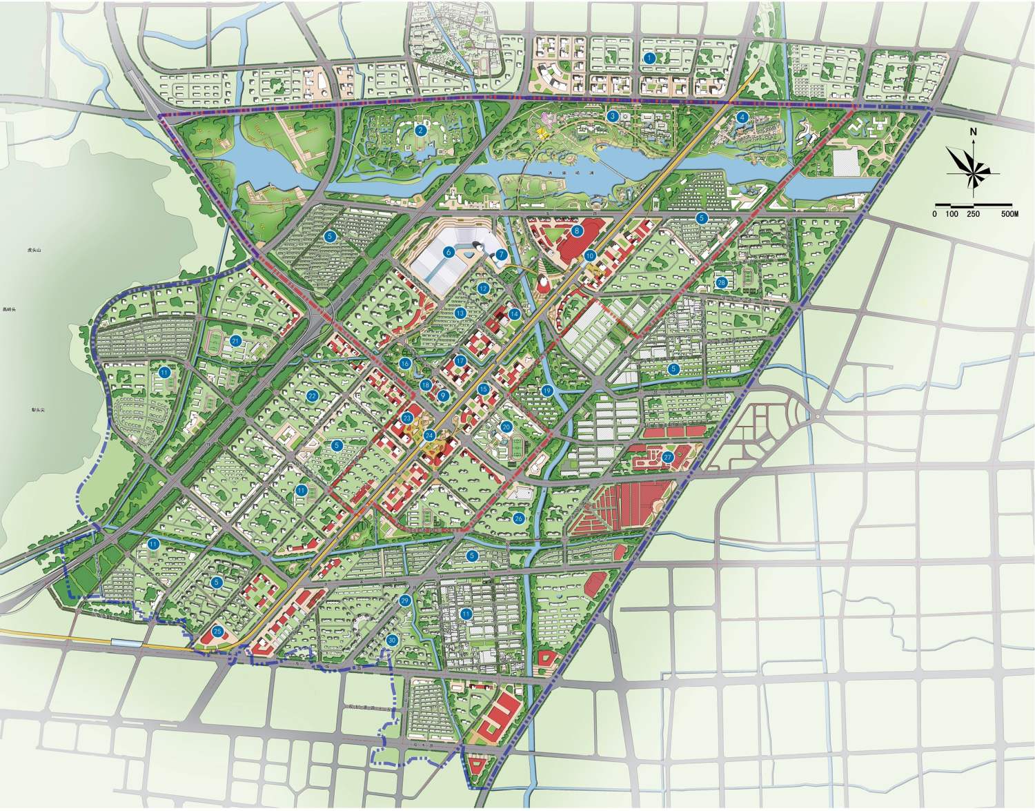 臺州市商貿(mào)核心區(qū)城市設計
